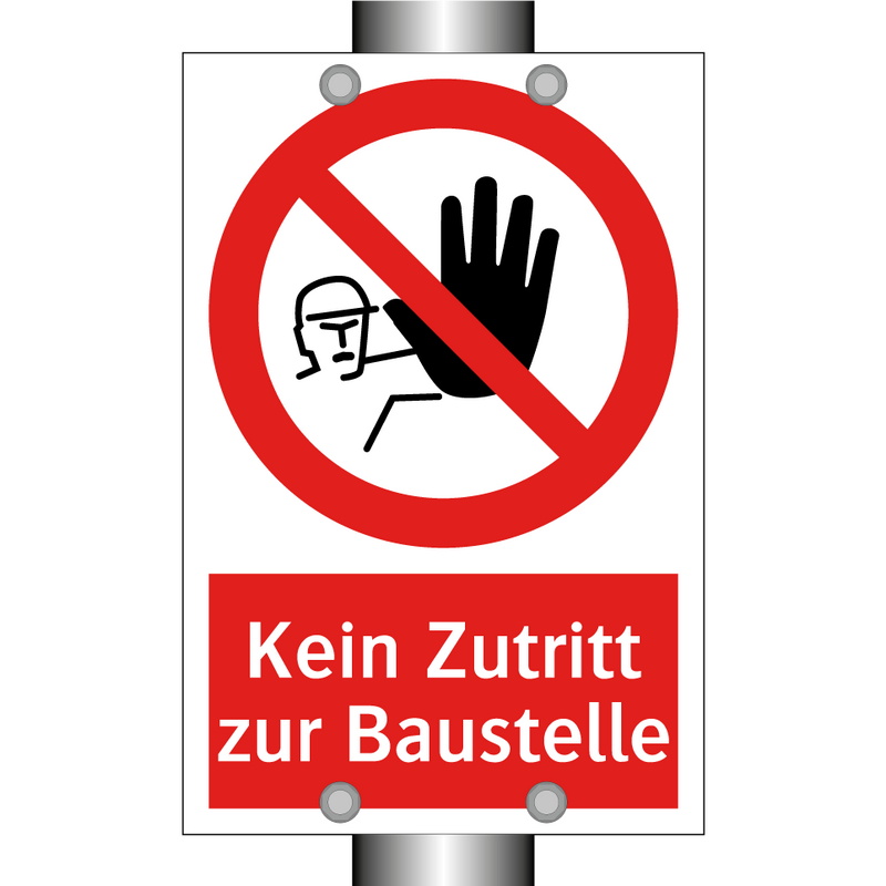 Kein Zutritt zur Baustelle