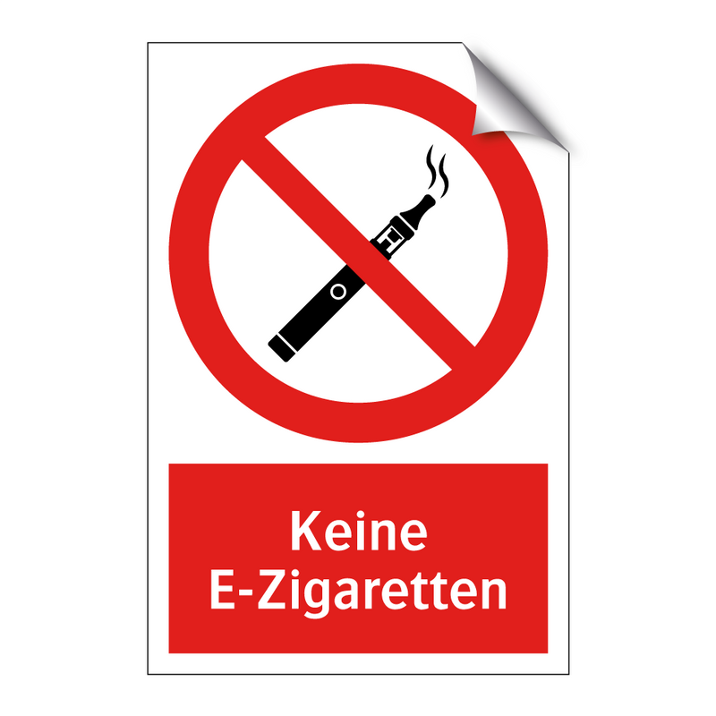 Keine E-Zigaretten