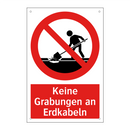 Keine Grabungen an Erdkabeln