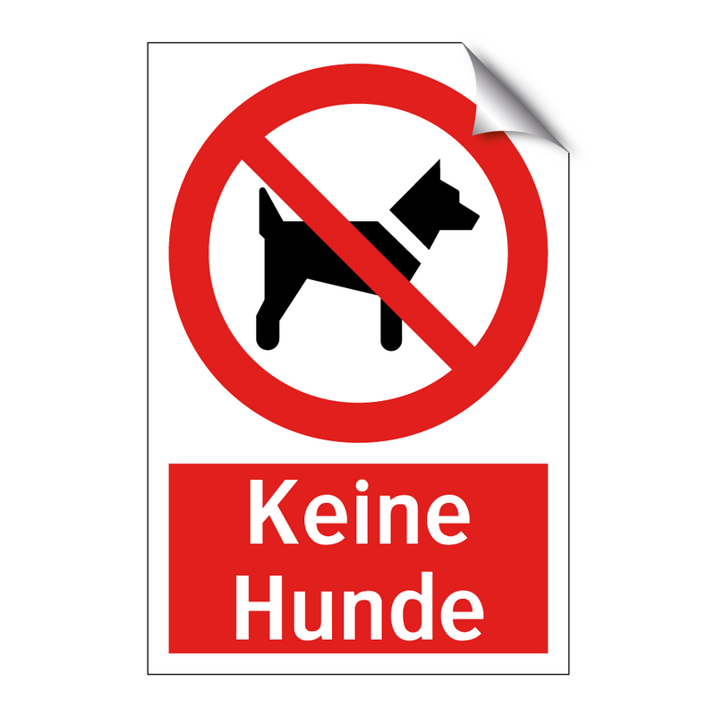 Keine Hunde