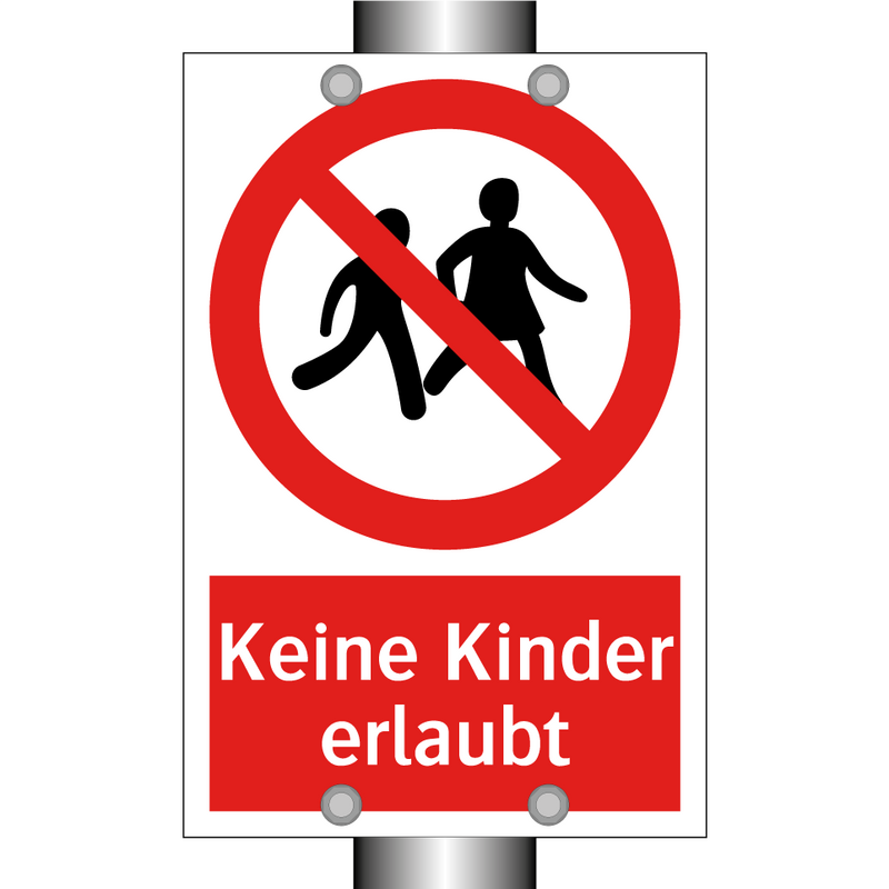 Keine Kinder erlaubt
