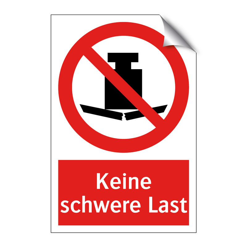 Keine schwere Last