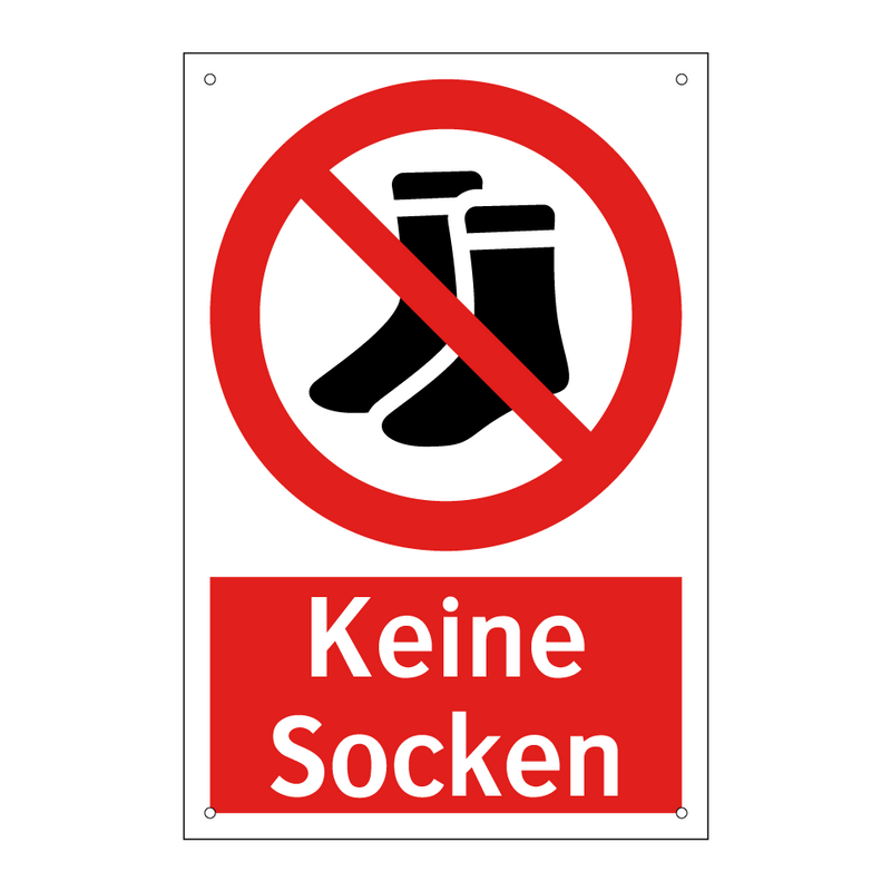 Keine Socken