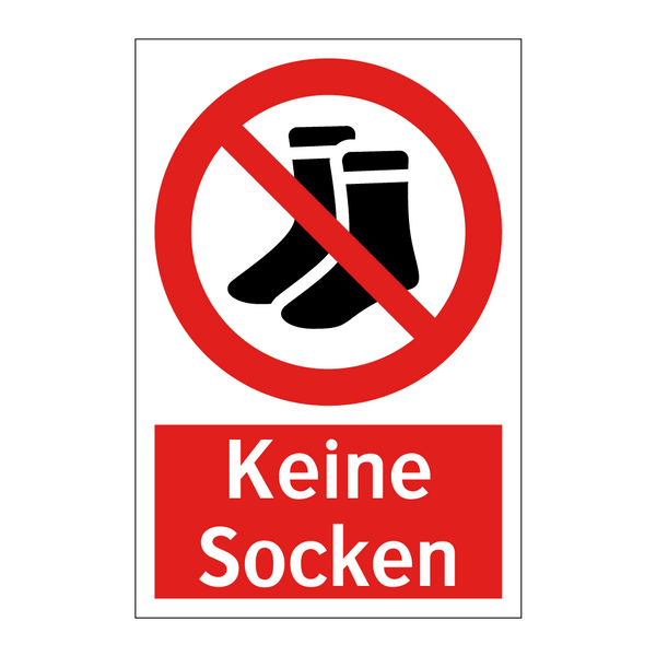 Keine Socken