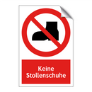 Keine Stollenschuhe