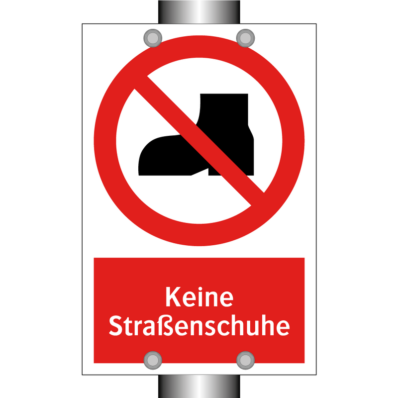 Keine Straßenschuhe