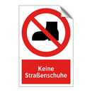 Keine Straßenschuhe