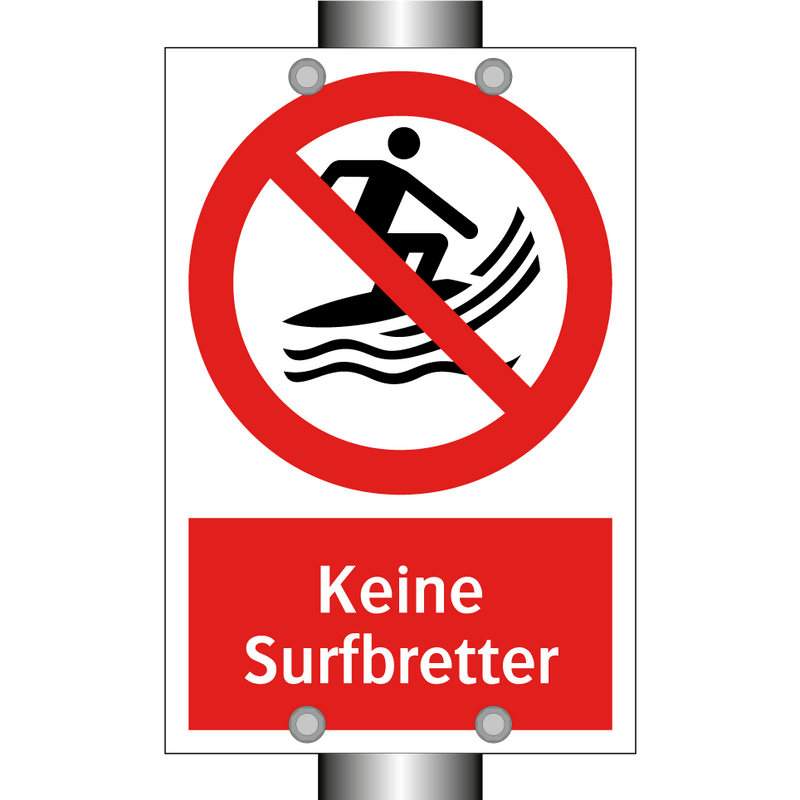 Keine Surfbretter