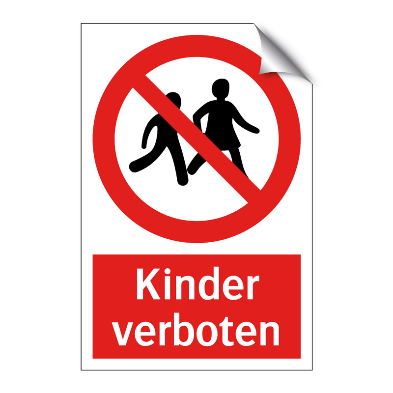 Kinder verboten