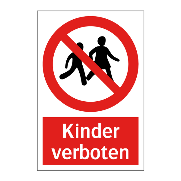Kinder verboten