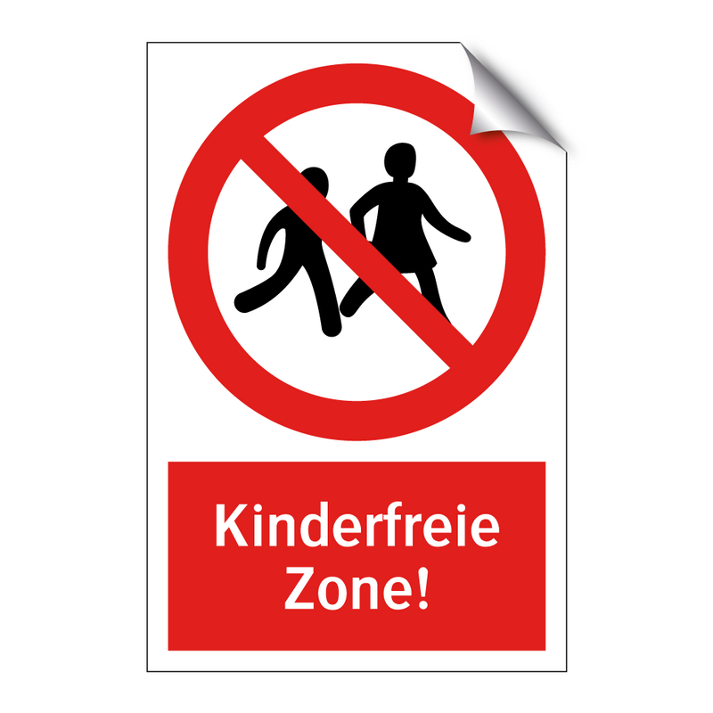 Kinderfreie Zone!