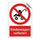 Kinderwagen verboten