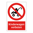 Kinderwagen verboten