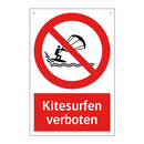 Kitesurfen verboten