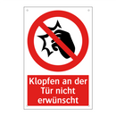 Klopfen an der Tür nicht erwünscht