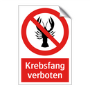 Krebsfang verboten