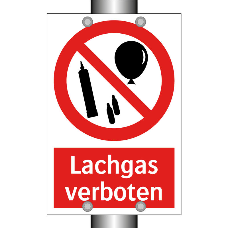 Lachgas verboten