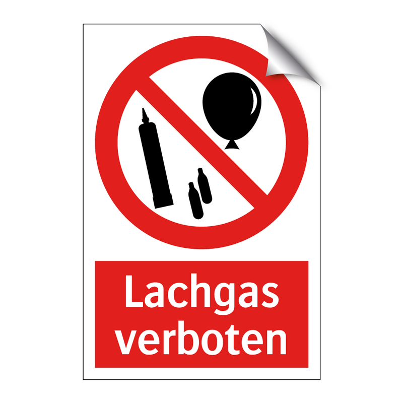 Lachgas verboten