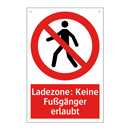 Ladezone: Keine Fußgänger erlaubt