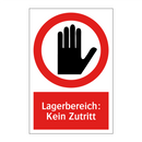 Lagerbereich: Kein Zutritt