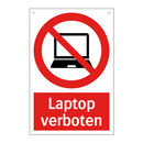 Laptop verboten
