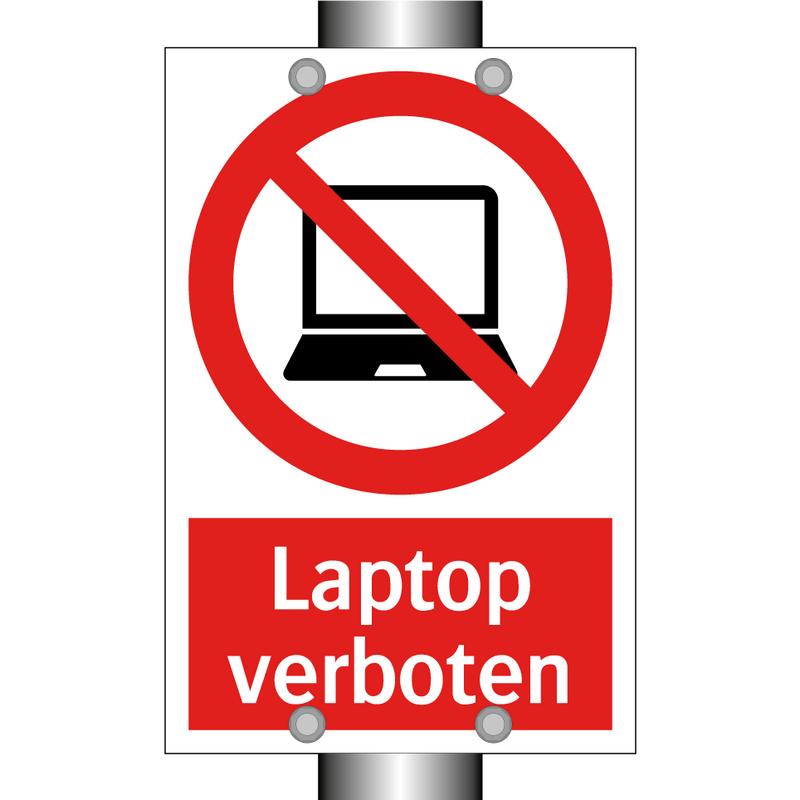 Laptop verboten