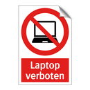 Laptop verboten