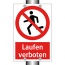 Laufen verboten