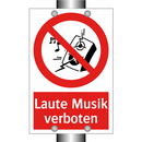 Laute Musik verboten