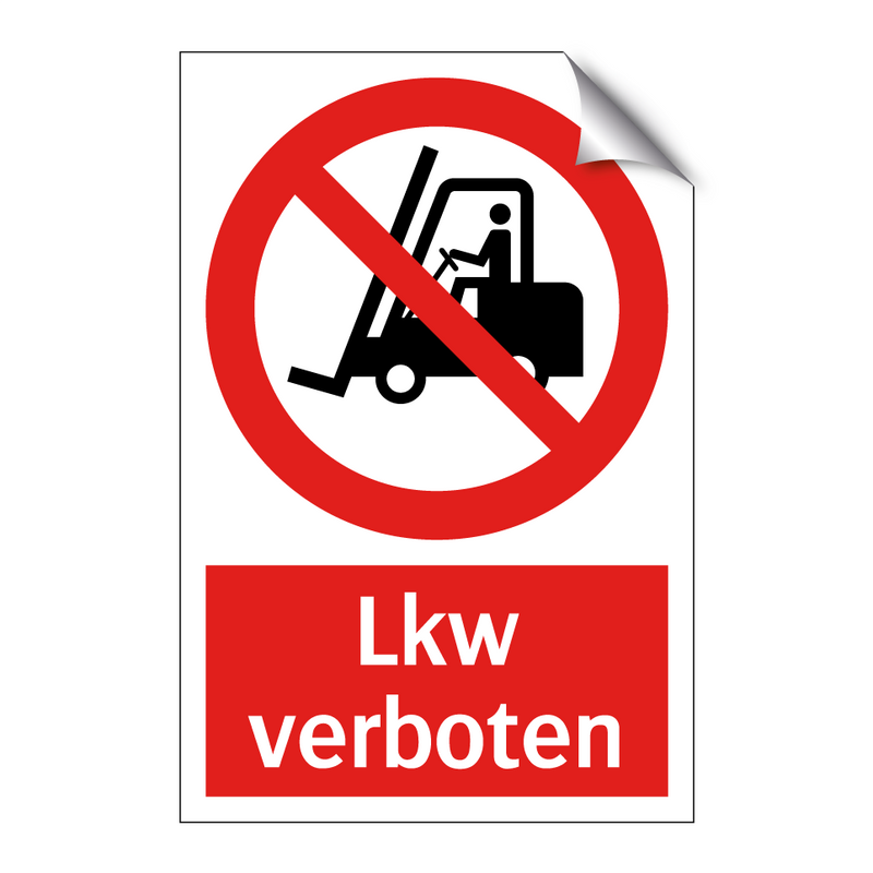 Lkw verboten