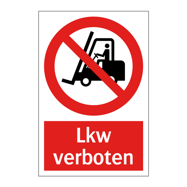 Lkw verboten