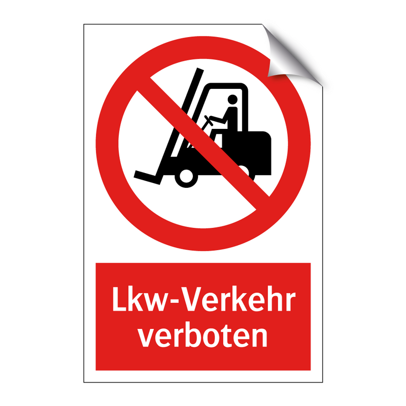 Lkw-Verkehr verboten