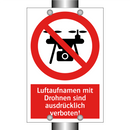 Luftaufnamen mit Drohnen sind ausdrücklich verboten!