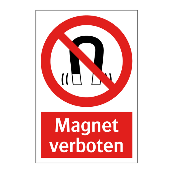 Magnet verboten