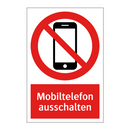 Mobiltelefon ausschalten