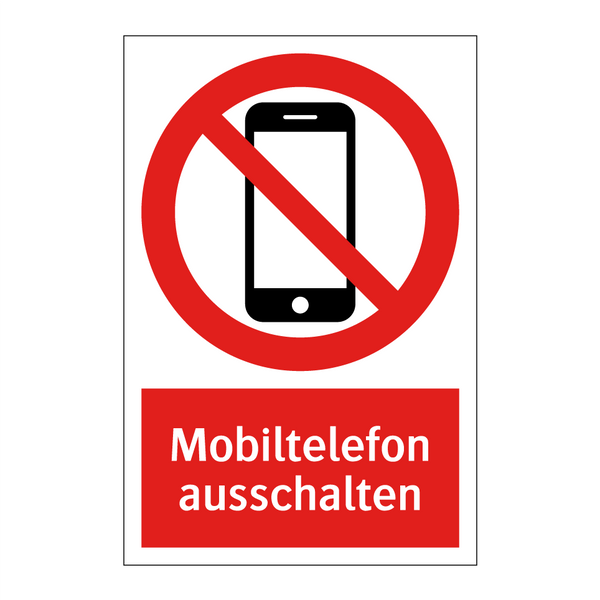 Mobiltelefon ausschalten