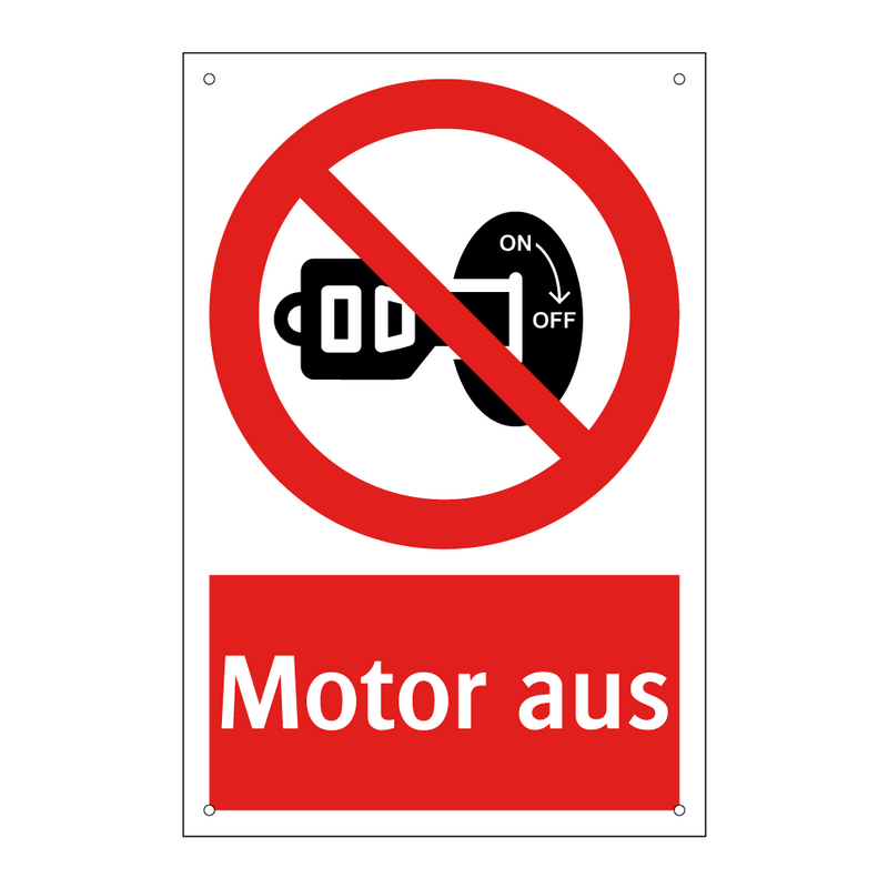 Motor aus