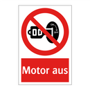 Motor aus