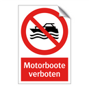 Motorboote verboten