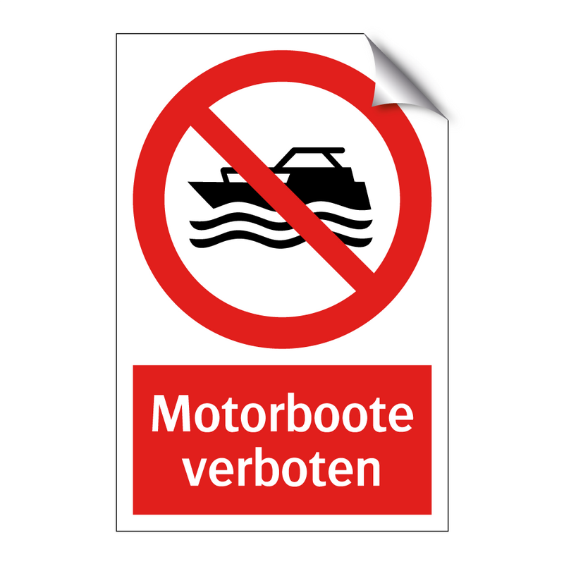 Motorboote verboten