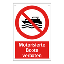 Motorisierte Boote verboten