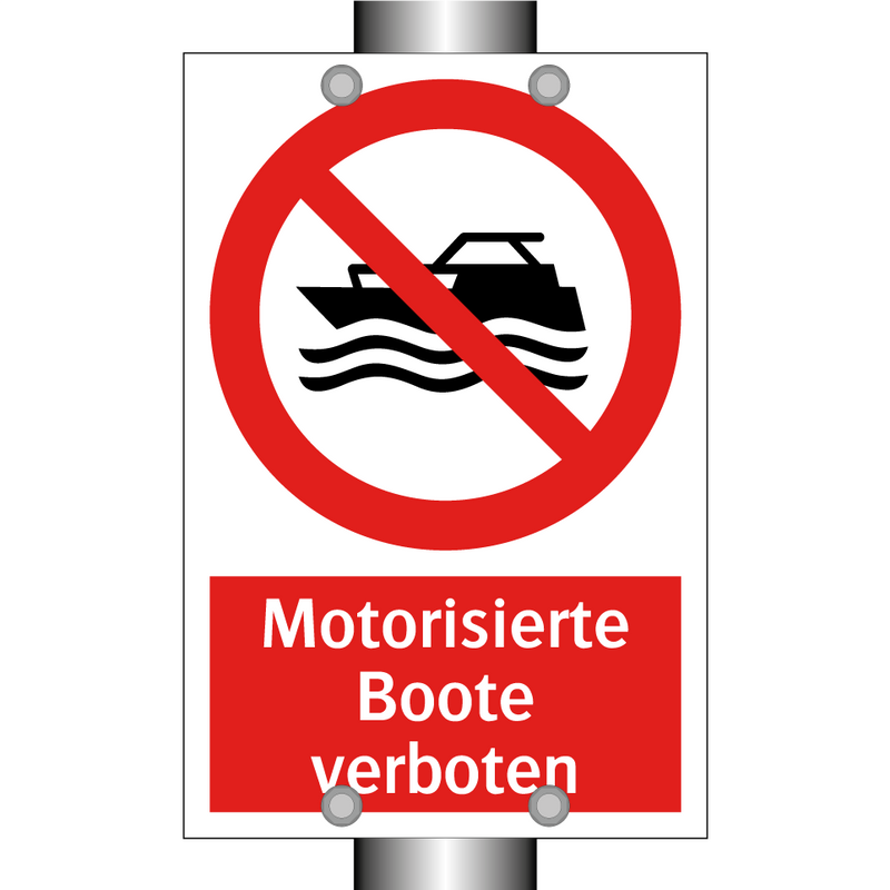 Motorisierte Boote verboten