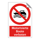 Motorisierte Boote verboten