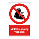 Müllablagerung verboten