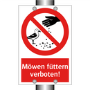 Möwen füttern verboten!