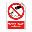 Möwen füttern verboten!