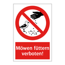 Möwen füttern verboten!