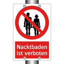 Nacktbaden ist verboten