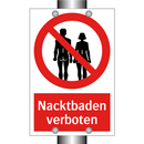 Nacktbaden verboten
