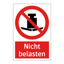 Nicht belasten